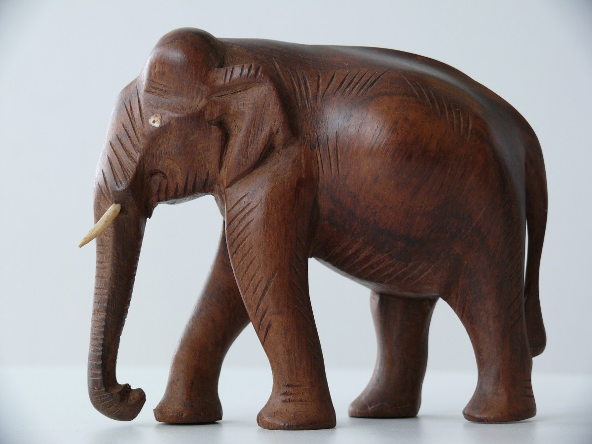 sculpture d'éléphant
