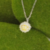 collier diffuseur huile essentielle boule “Fleur de vie”