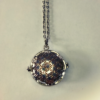 collier diffuseur huile essentielle “Fleur de vie” – Image 2