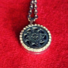 collier "fleur et pierres"