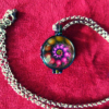 collier mandala "escargot"