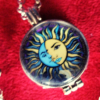 collier mandala "soleil-lune"