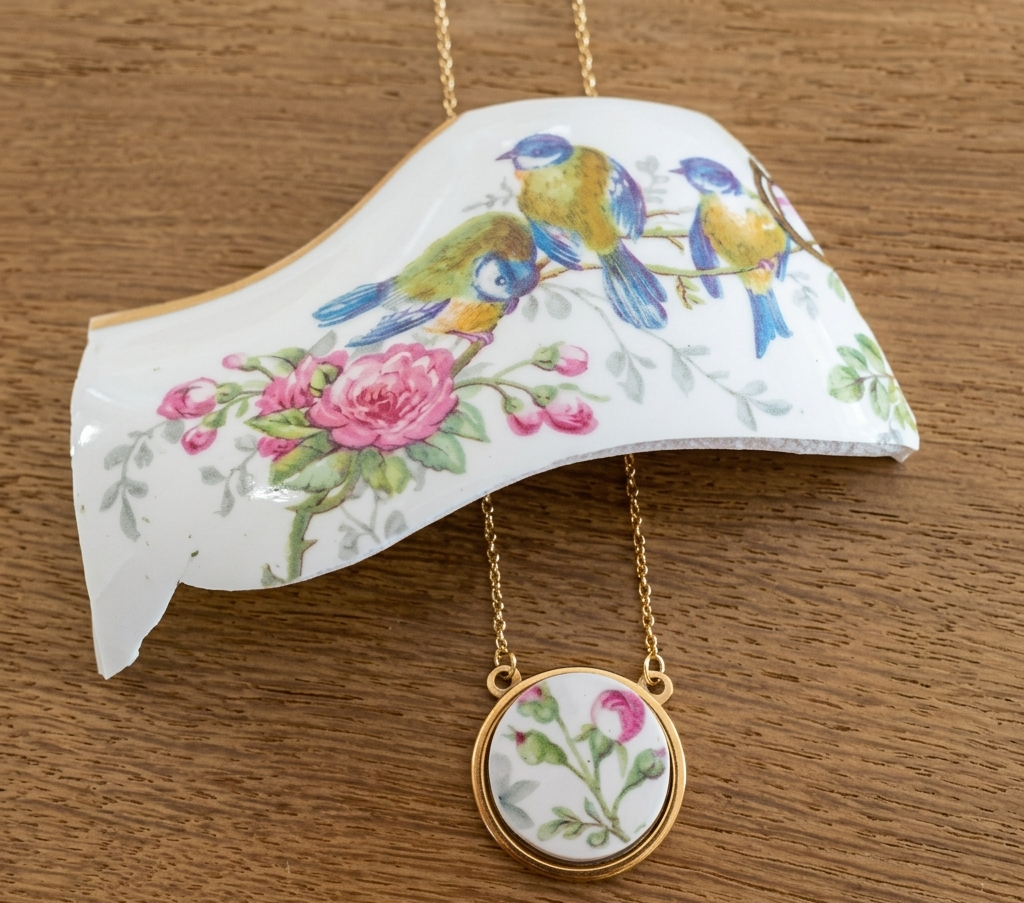 Collier "Le Bijou de Mamie "