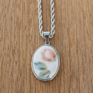 Pendentif "Héritage fleuri"