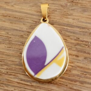 Pendentif "Prisme floral"